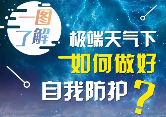 极端天气下如何做好自我防护？