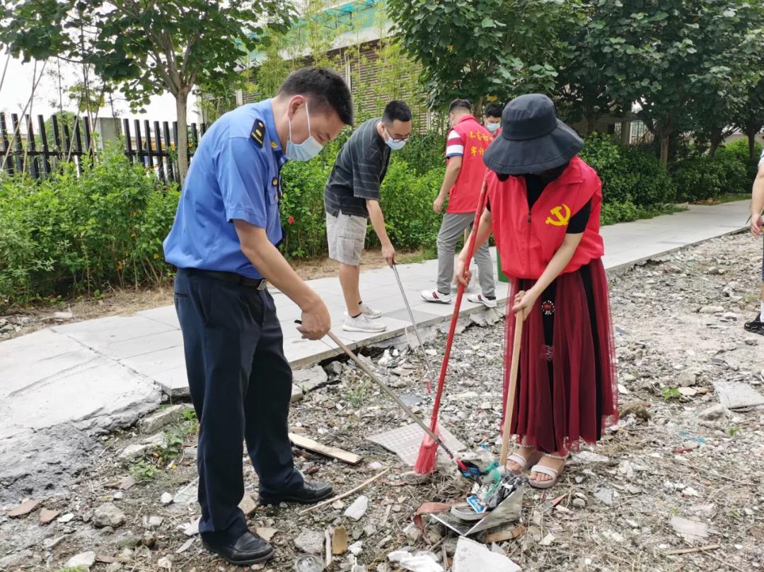 党建引领！ 禅城党员干部当先锋，助力​禅城清洁城市行动