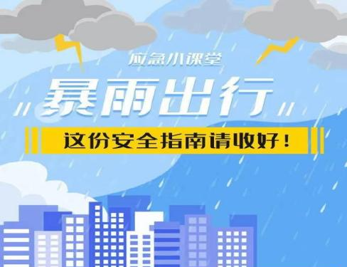 科普知识|降雨即将来袭！这些安全注意事项一定记牢