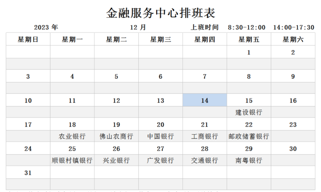 “高明区金融服务中心”来啦！