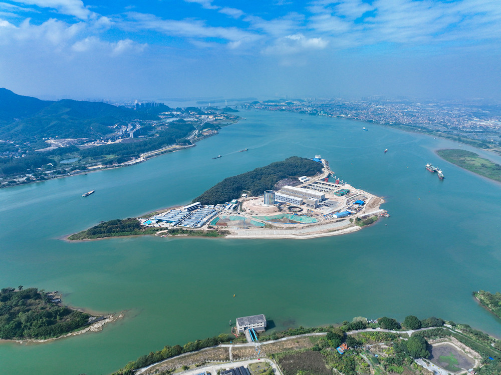 珠江三角洲水资源配置工程全线通水