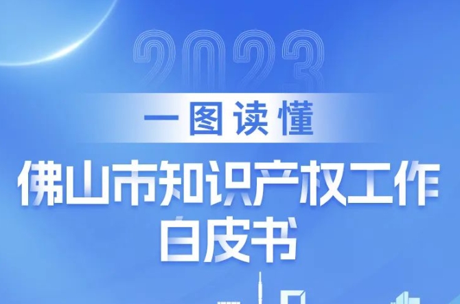 知识产权宣传周丨一图读懂2023年佛山市知识产权工作白皮书