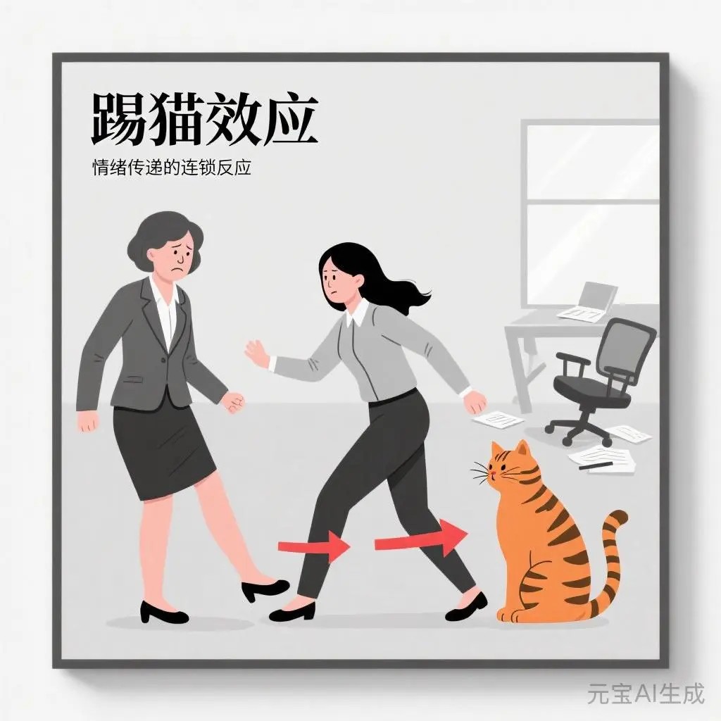心理小课堂 | 踢猫效应