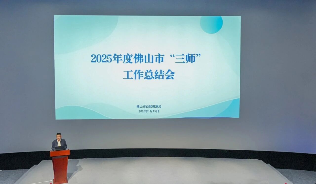 赋能空间品质提升！2025年度佛山市&ldquo;三师&rdquo;工作总结会召开