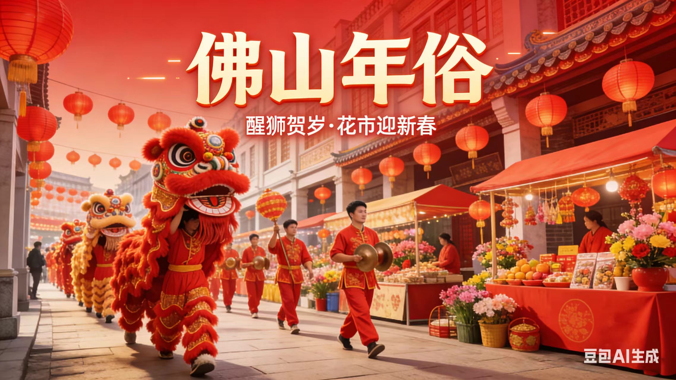 醒狮贺春&middot;花式迎新春